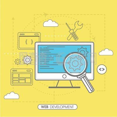 網(wǎng)頁開發(fā)黃色背景