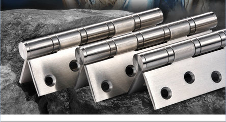 堅(jiān)朗304不銹鋼平開(kāi)合頁(yè)軸承鉸鏈房門(mén)五金木門(mén)合葉5寸1片W625061